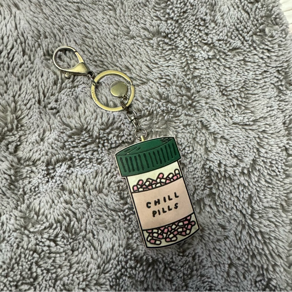 Bando Chill Pill Keychain